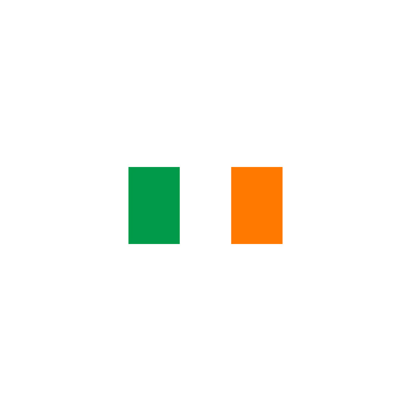 Drapeau Irlande - tissu - 90 x 150cm