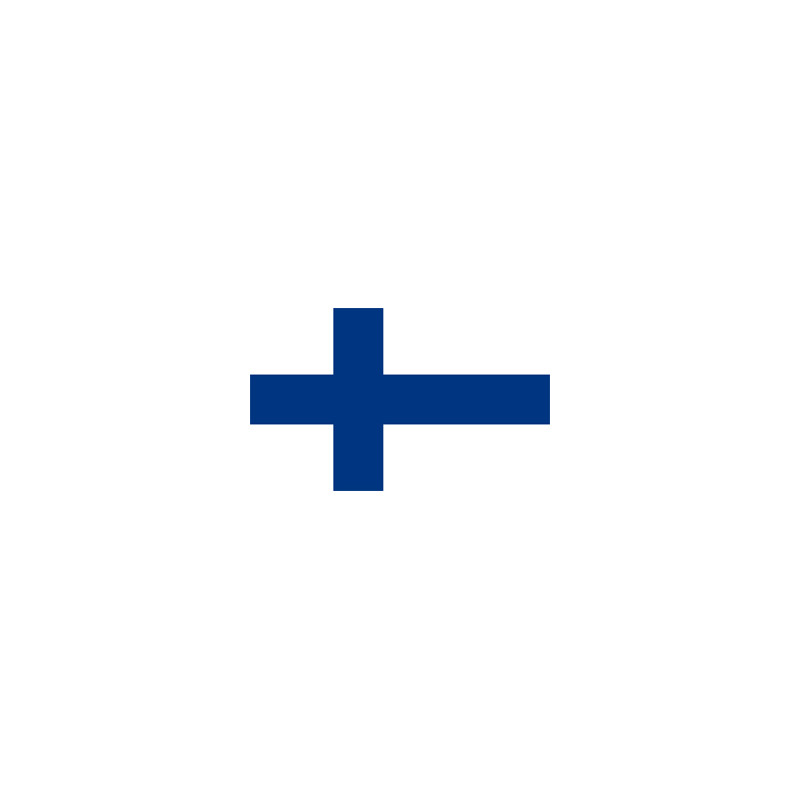 Drapeau Finlande - tissu - 90 x 150cm