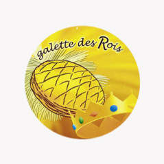 Mobile Galette des rois - carton - Diam. 30cm