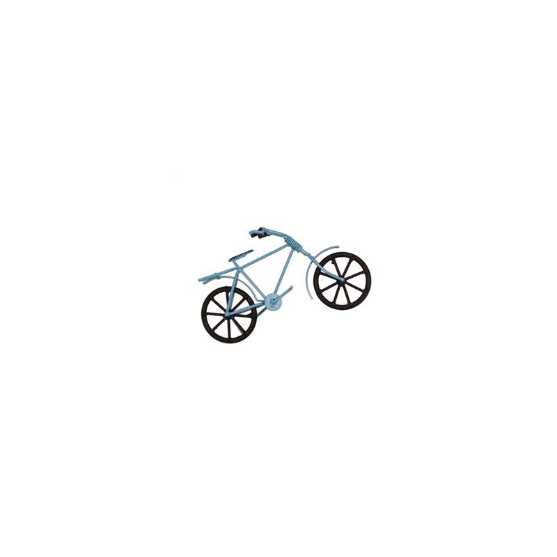 Vélo miniature en métal - différents modèles - 19 X 12 cm