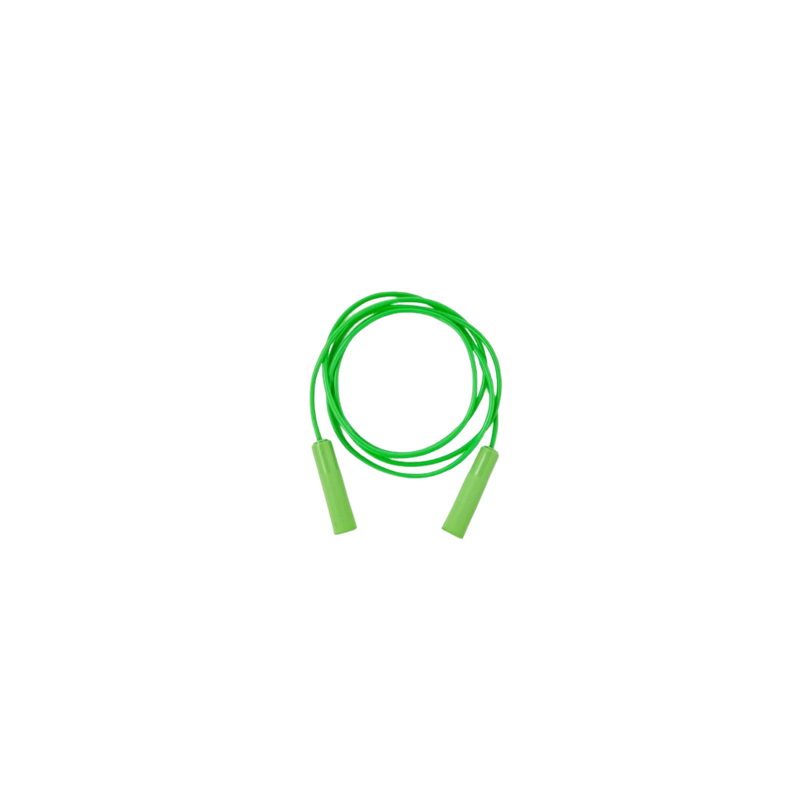 Corde a sauter fluo plastique (coloris aléatoire)