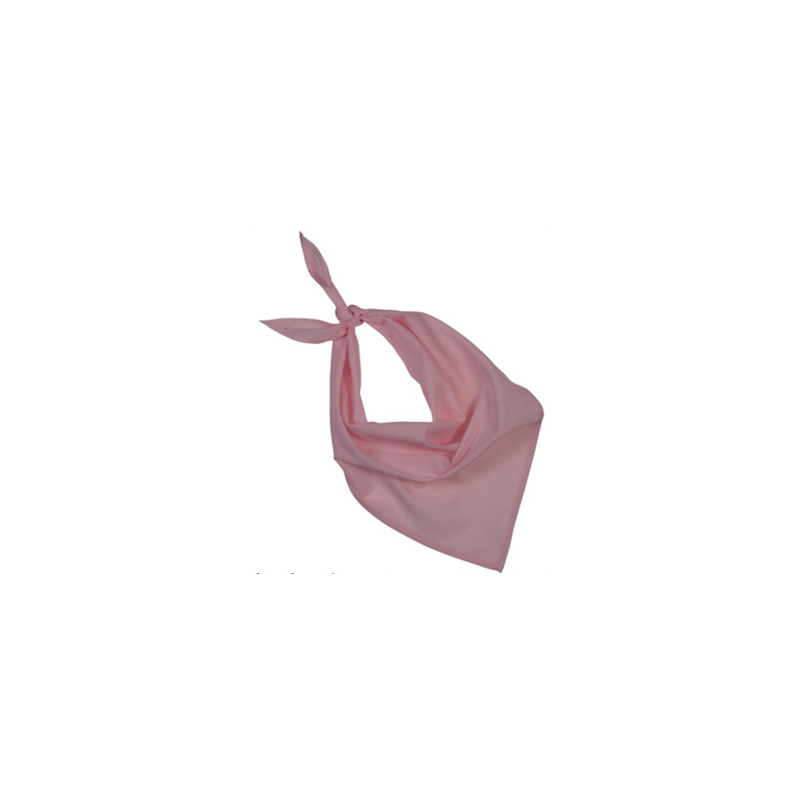Bandana rose - tissu - 57 x 57 x 83cm