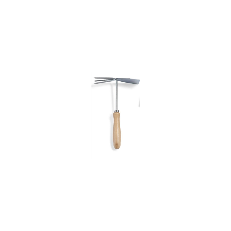 Serfouette manche en bois - outil de jardin 27 x 17cm