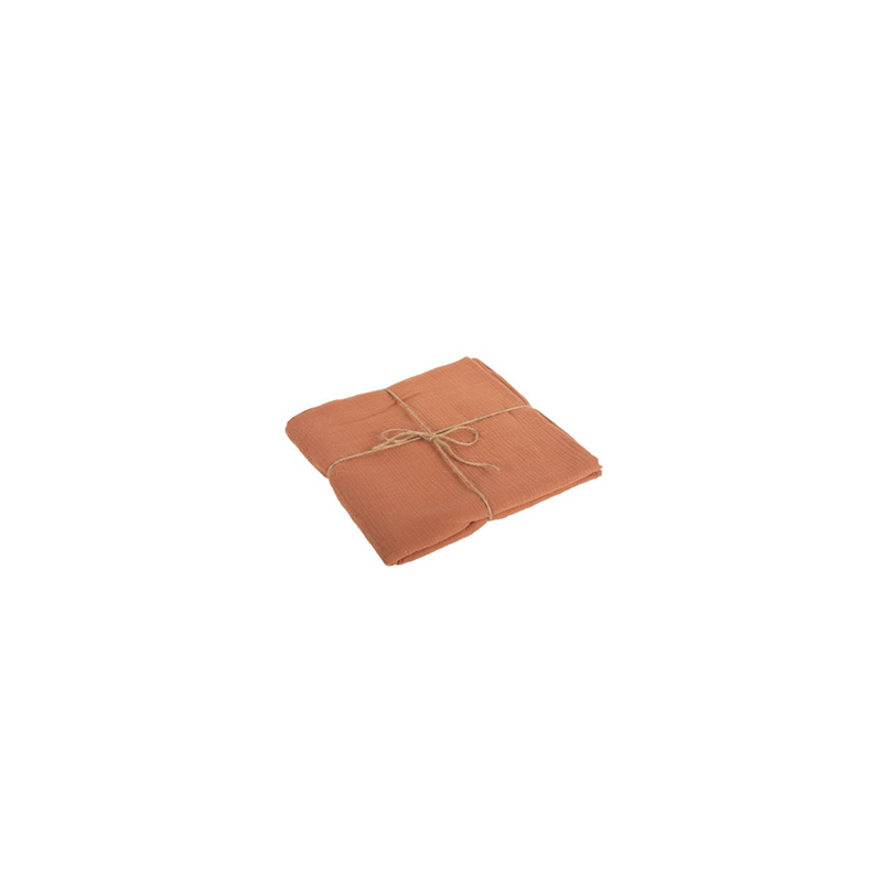 Nappe en tarlatane Terracotta 150 x 300cm