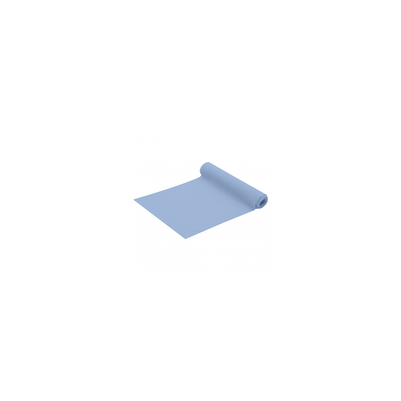 Chemin de table voilage bleu ciel 28cm x 5m