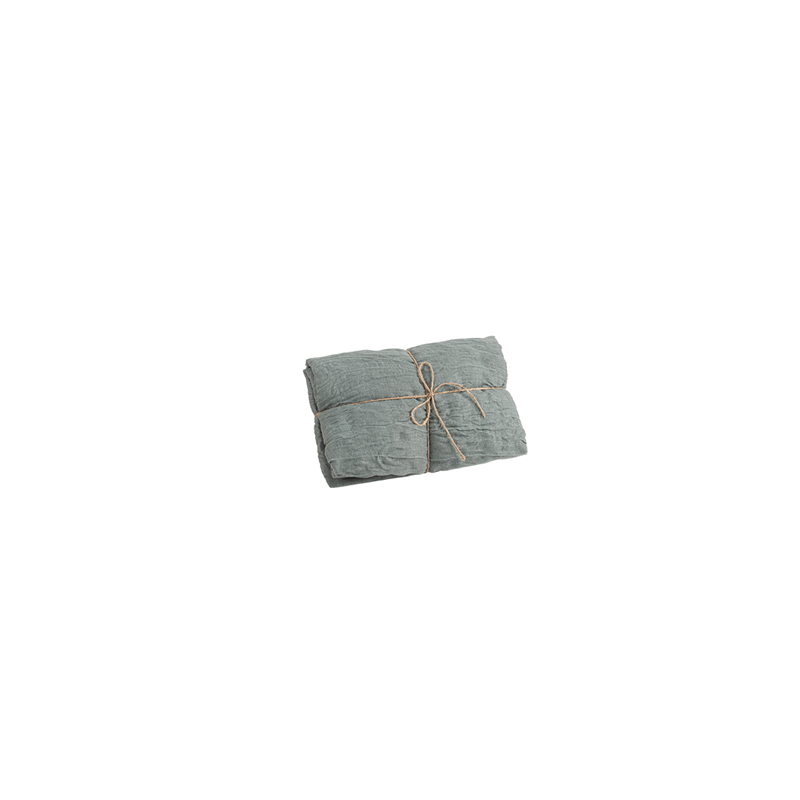 Chemin de table Cheesecloth vert sauge 90cm x 3m