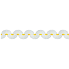 Guirlande Pâquerettes papier - Long. 240cm