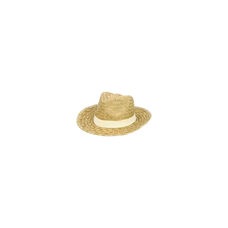 Chapeau d'été ruban beige - Taille adulte