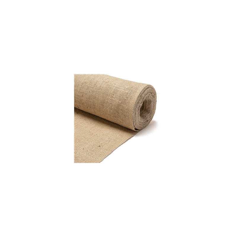 Toile de jute synthétique le ml - Larg.140cm