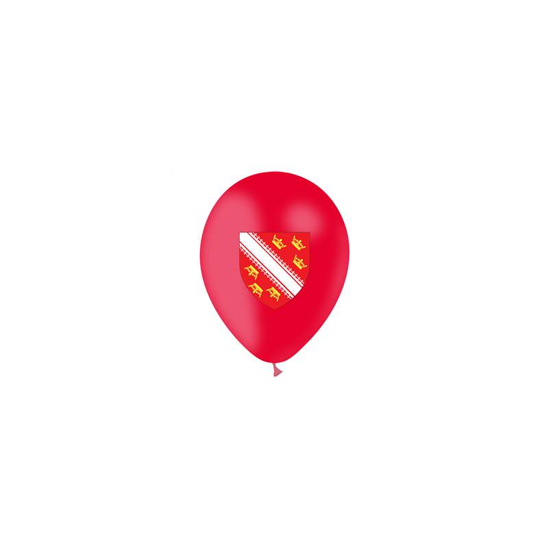 Ballon région Alsace x10 - Diam. 29cm