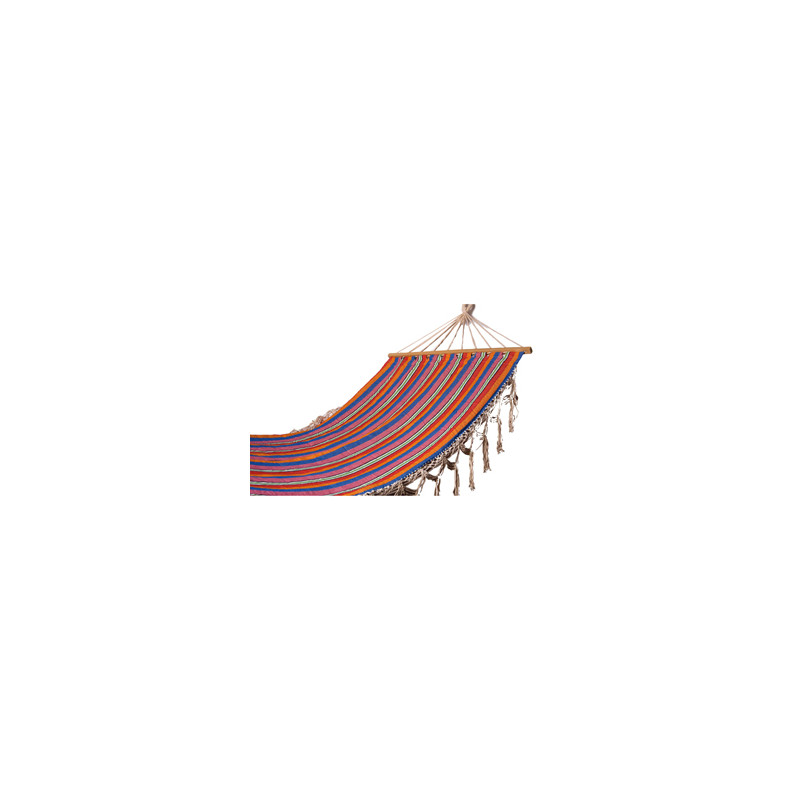 Hamac multicolore - tissu - 80 x 200cm