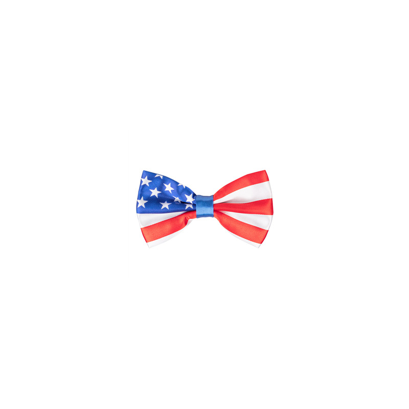 Noeud papillon USA polyester / Taille adulte
