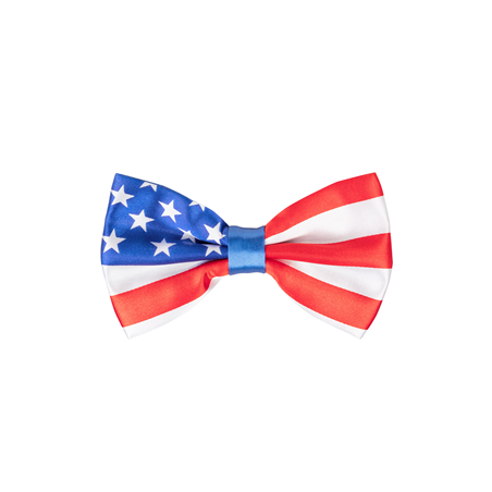 Noeud papillon USA polyester / Taille adulte