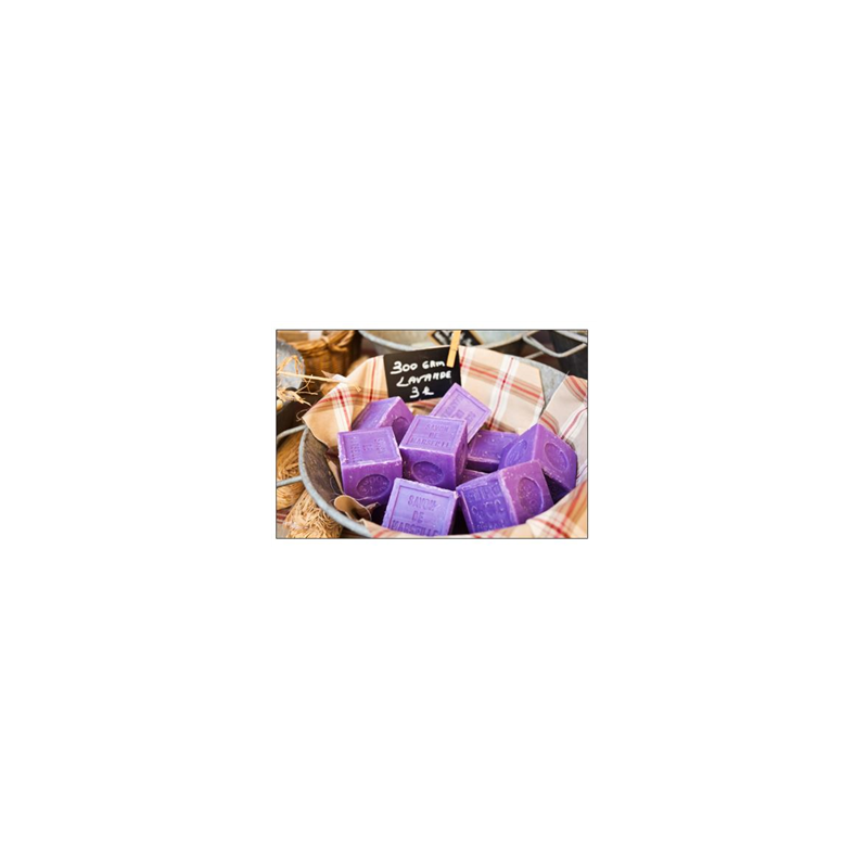 Visuel imprimé Provence Savons - 40 x 30 cm sur support bristol 350 gr