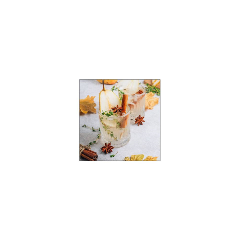 Visuel imprimé Provence Boisson - 30 x 30 cm sur support bristol 350 gr