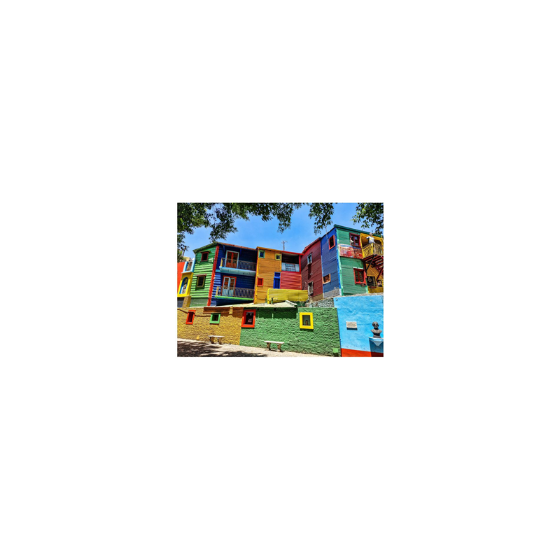 Visuel imprimé Argentine Quartier - 40 x 30 cm sur support bristol 350 gr