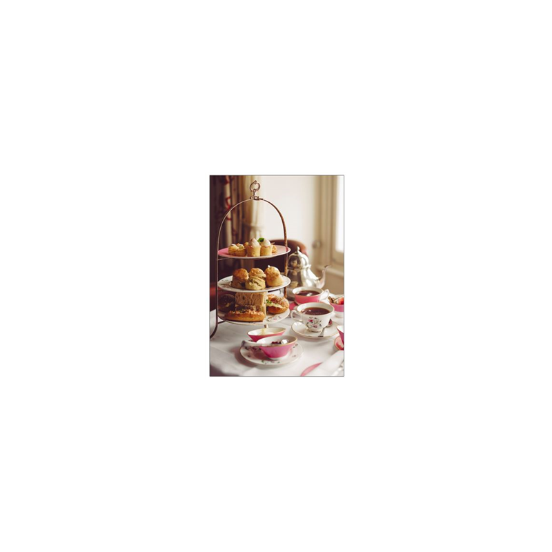 Visuel imprimé Tea Time 40 x 30cm sur support bristol 350 gr
