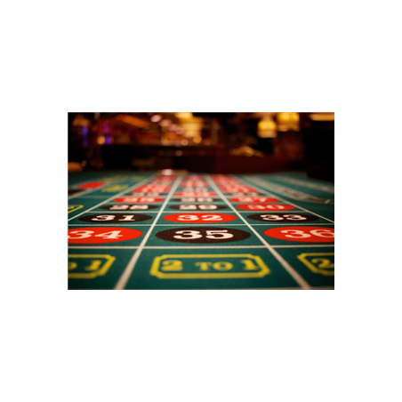 Visuel imprimé Casino Tapis de jeu - 40 x 30 cm sur bristol 350 gr