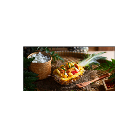 Visuel panoramique Cuisine Thaï Thaïlande - 57 x 30 cm sur bristol