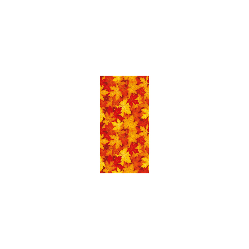 Chemin de table feuilles d'Automne polyester 30cm x 5m
