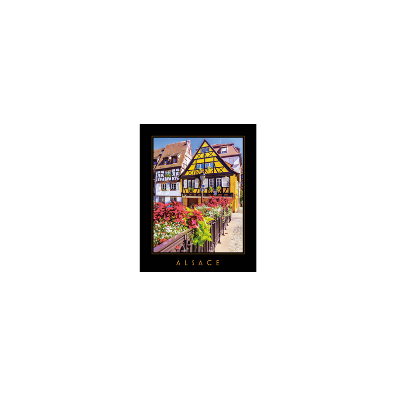 Affiche Alsace - papier - 50 x 70 cm