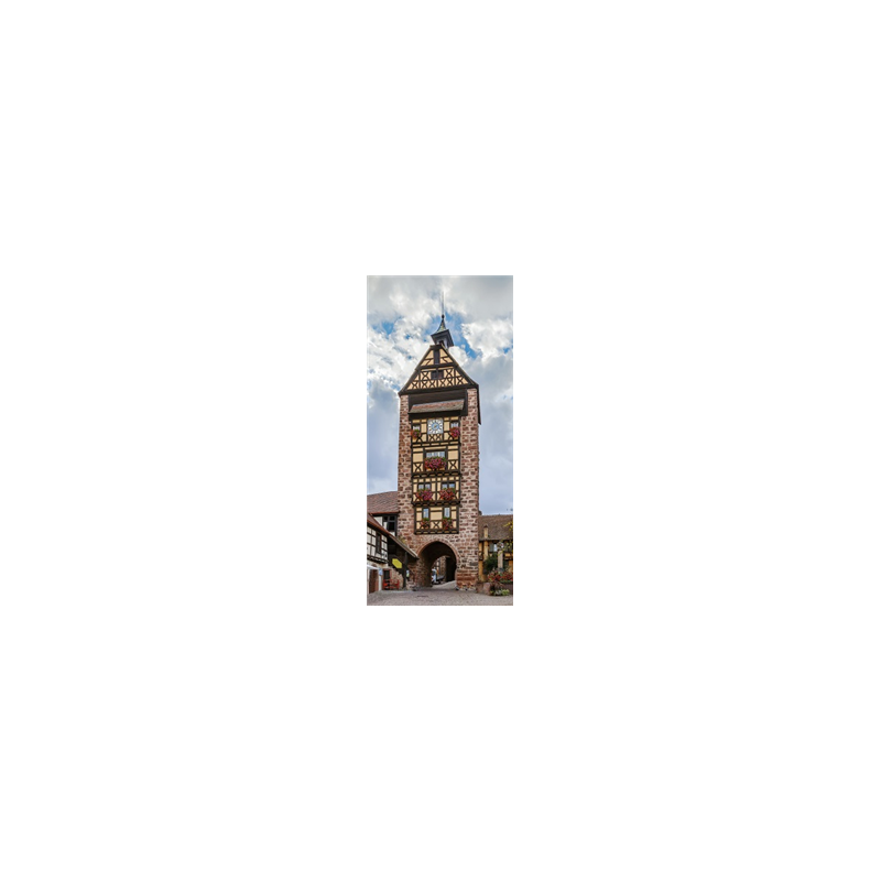 Kakemono Alsace - Tour - 180 x 80 cm - Toile M1 avec structure  X- Banner