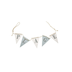 Guirlande fanions en bois plage 93 x 12cm
