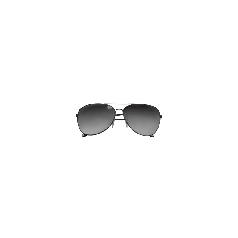 Paire de lunettes noires à verre fumés - Taille adulte