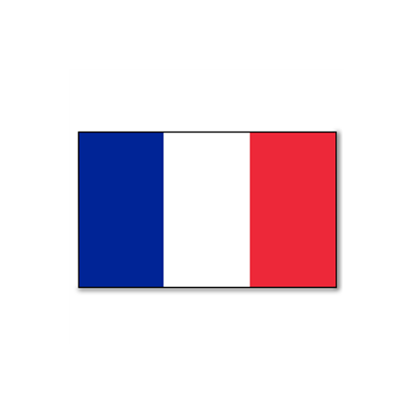 Drapeau France - tissu - 90 x 150cm