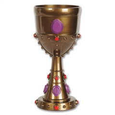 Calice Médiévale 18 cm PVC
