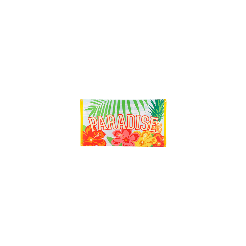 Drapeau Paradise - tissu - 90 x 150cm