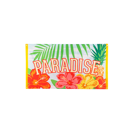 Drapeau Paradise - tissu - 90 x 150cm Drapeau Paradise - tissu - 90 x 150cm