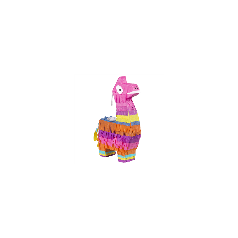 Mini Pinata Lama en papier 23 x 13 x 4cm