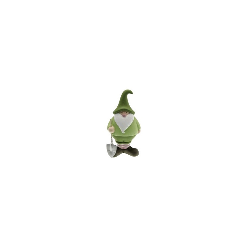 Nain de jardin en céramique - Haut. 11,5cm