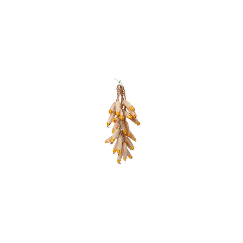 Mais - tresse x 5  - polystyrène/corde - Long. 55cm