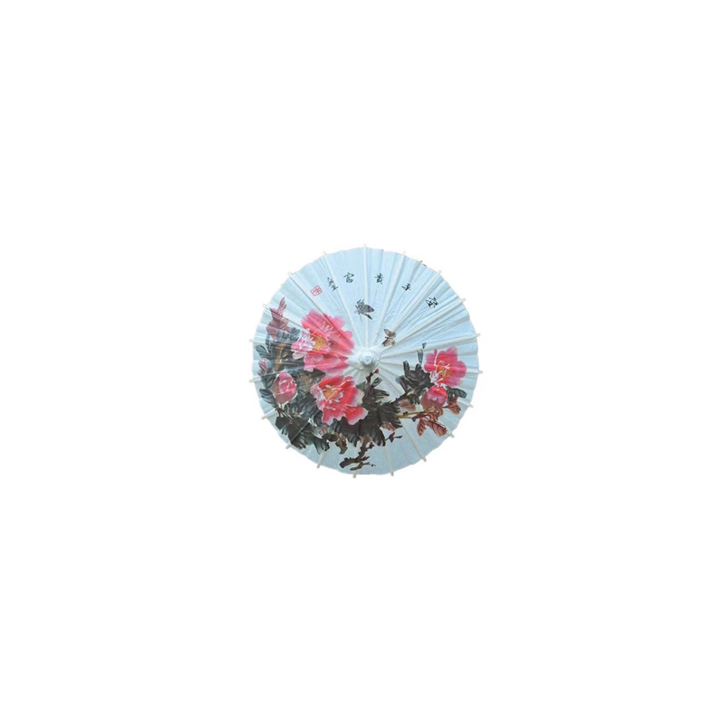 Ombrelle Écru - bambou/papier - Diam. 45cm