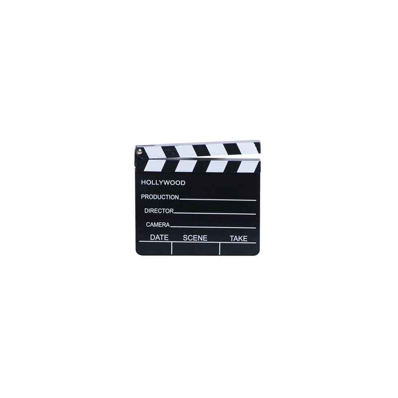 Clap de cinéma - 18 x 20cm
