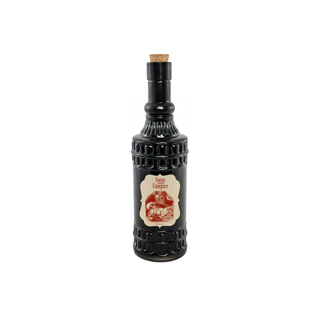 Flacon Poison noir - Haut. 23 cm Flacon Poison noir - Haut. 23 cm