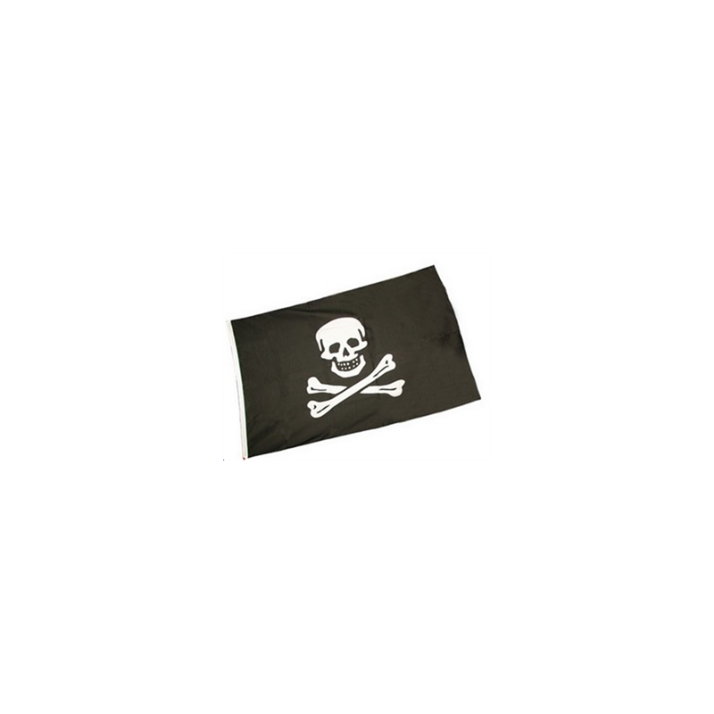 Drapeau Pirate - tissu - 60 x 90cm