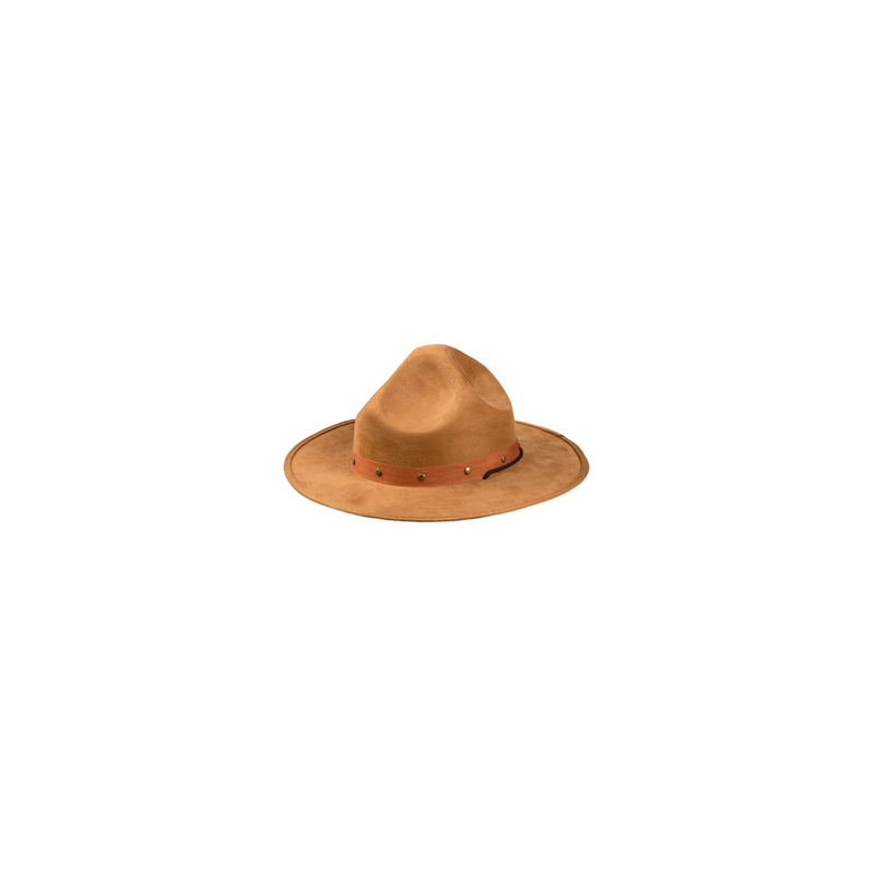 Chapeau Ranger polyester - taille adulte - Haut. 15cm Diam. 35cm