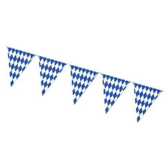 Guirlande Oktoberfest 12 fanions 27 x 23cm - PLASTIQUELong.10m (recto)