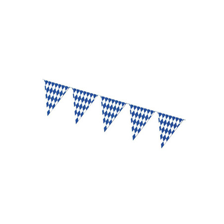 Guirlande Oktoberfest 12 fanions 27 x 23cm - PLASTIQUELong.10m (recto)