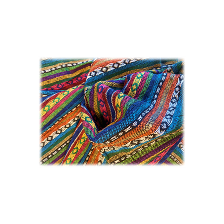 Tissu mexicain coton - coupe de 1m - Larg. 150cm