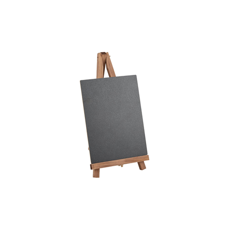 Ardoise 14,8 x 20cm sur chevalet bois 15 x 30 x 19cm