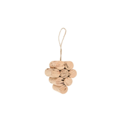 Grappe raisin bouchons lièges 9 x 7 x 4.4cm