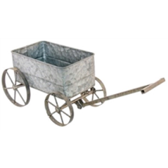 Chariot en métal 47 x 13,5 x 14,5cm