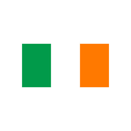 Drapeau Irlande - tissu - 60 x 90cm