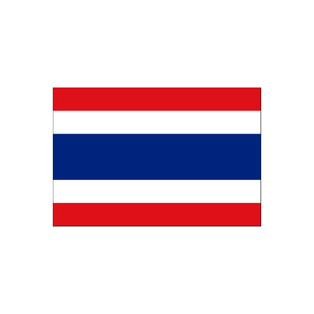 Drapeau Thaïlande - tissu - 90 x 150cm