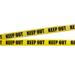 Bande scène de crime Keep Out 6m x 7.5cm