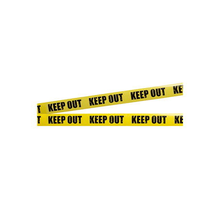 Bande scène de crime Keep Out 6m x 7.5cm